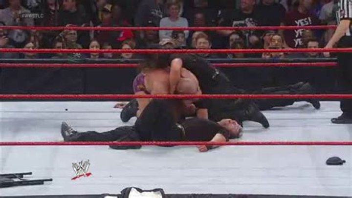 The Shield v Ryback and Team Hell No TLC 2012 Cropped