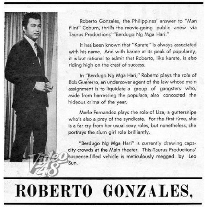 THE SIXTIES 1292 ROBERTO GONZALEZ, BERNARD BELLEZA, WITH IMELDA