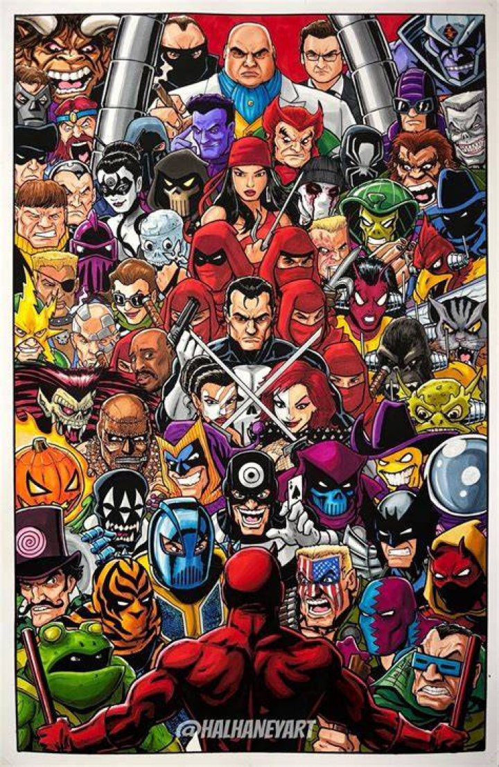The Super-family and Rouges Gallery