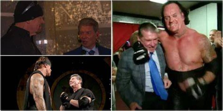 the undertaker and vince mcmahon