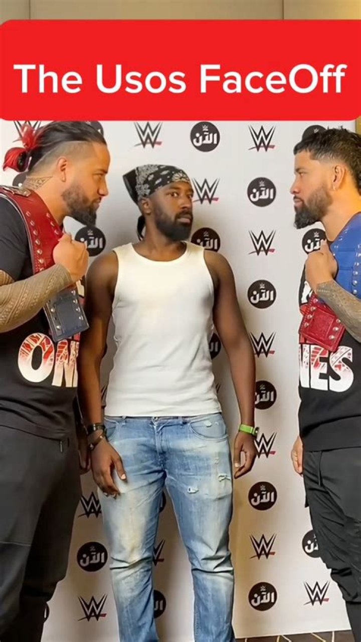 The Usos and RK-Bro faceoff Cropped