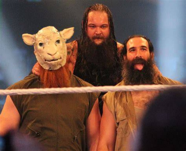 The Wyatt Family with Randy Orton