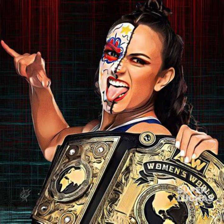 Thunder Rosa in the ring 