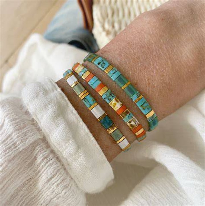 Tila Bracelet, One Tile Bead Bracelet, Bangle Bracelets, Gift for