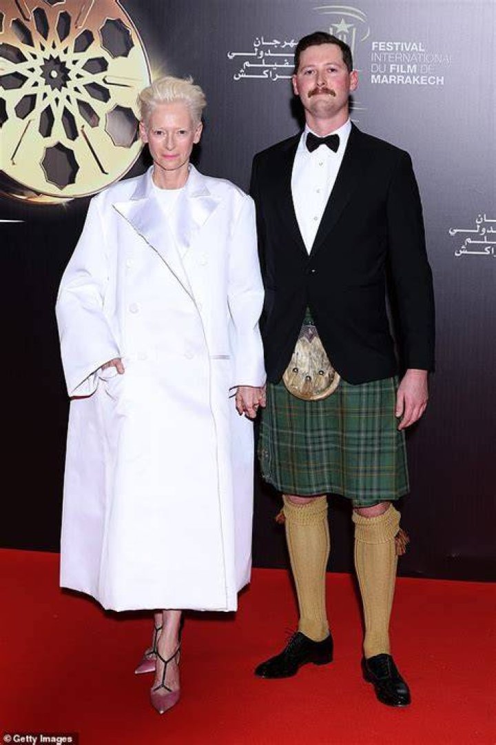 Tilda Swinton and Son Xavier Swinton Byrne Make Rare Red Carpet