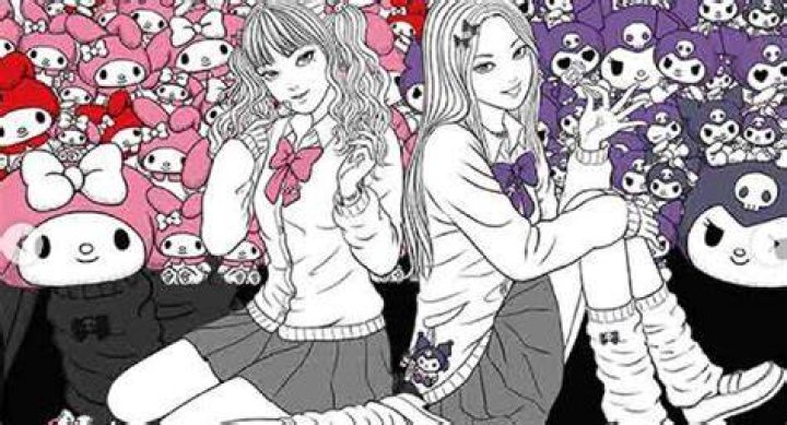 TOMIE X SANRIO in 2024 Japanese horror, Junji ito, Hello kitty drawing