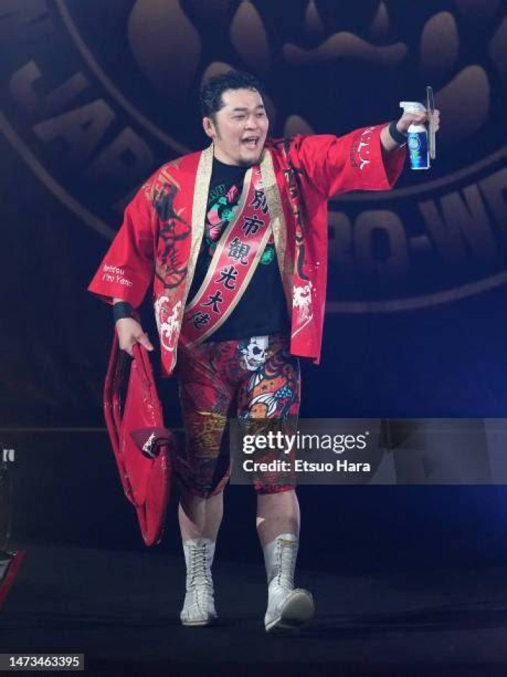 Toru Yano at the 2020 G1 Climax