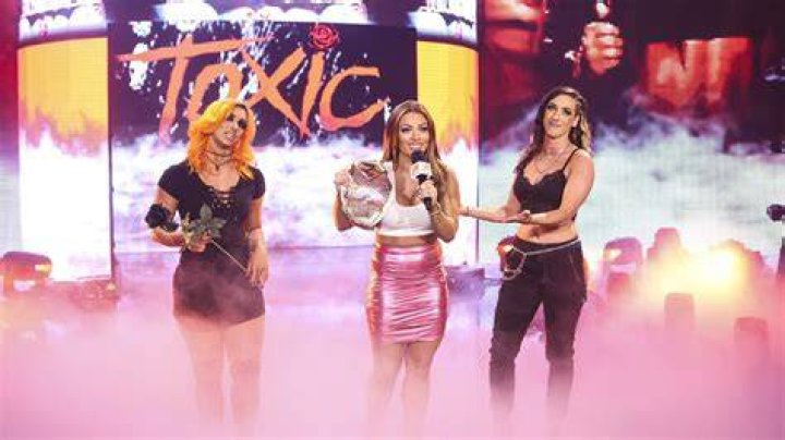 Toxic Attraction (Mandy Rose, Gigi Dolin, and Jacy Jane) on NXT 2.0