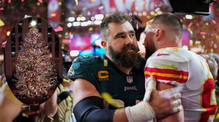 Travis Kelce records Christmas song with brother Jason. Is duet with