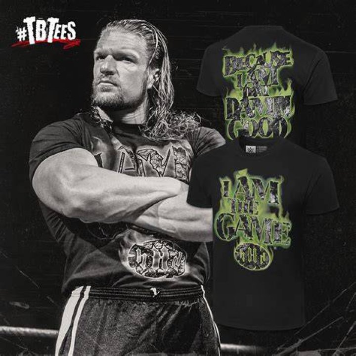 Triple H I Am The Game Cropped