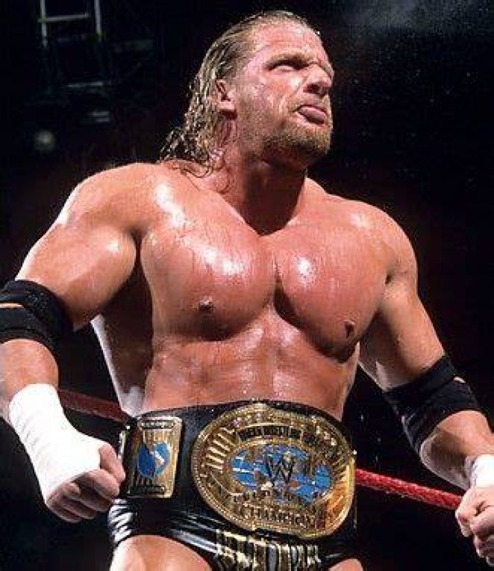 Triple H Intercontinental Champion & Tag Team Champion Cropped