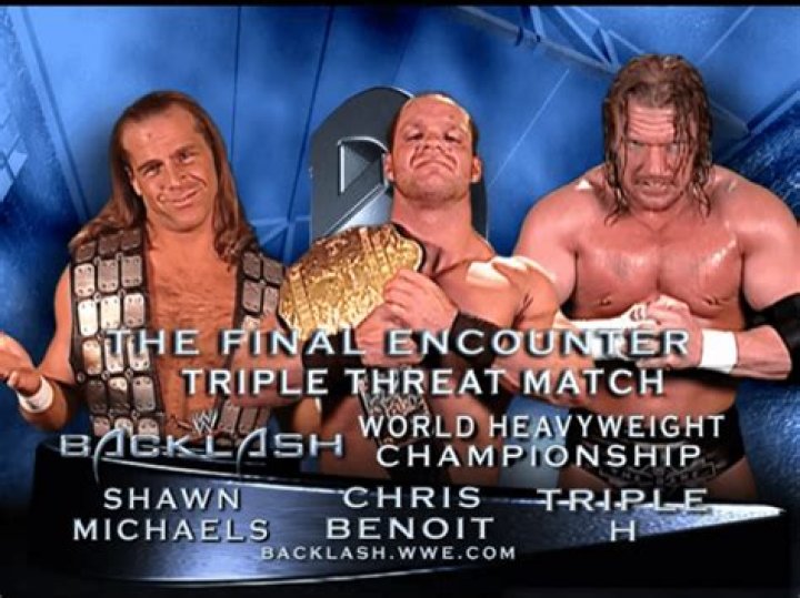 Triple H v Shawn Michaels Royal Rumble 2004 Cropped
