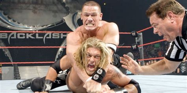 Triple H with John Cena in WWE