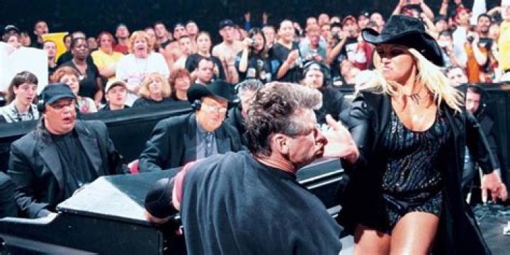 Trish Status Slaps Vince McMahon