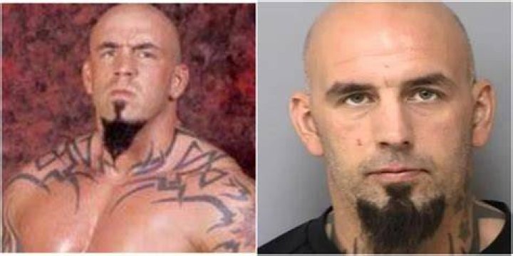 Tyson Tomko and his mugshot