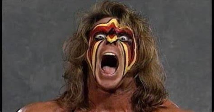 Ultimate Warrior Screaming