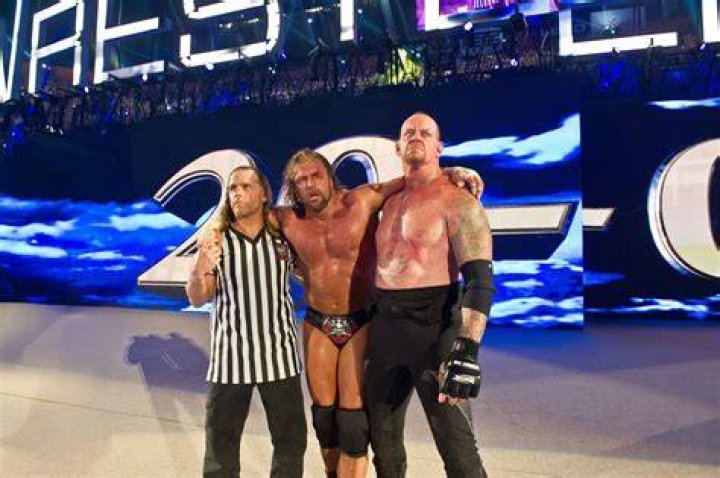 Undertaker, Triple H, Shawn Michaels WrestleMania 28
