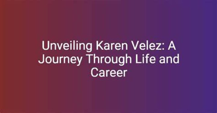 Unveiling Karen Hoighton: A Journey Of Talent And Triumph