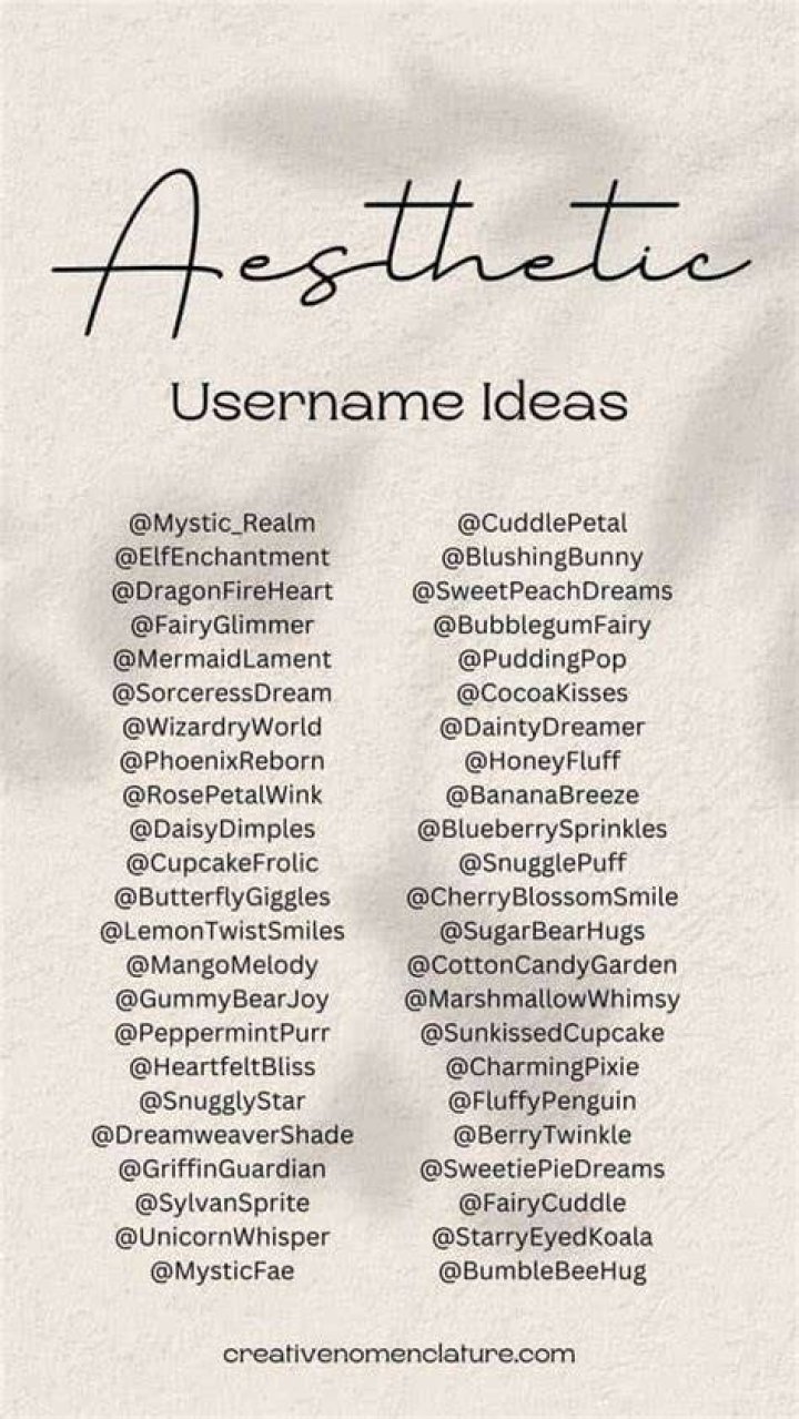 Username Ideas 🌼 Usernames for instagram, Name for instagram