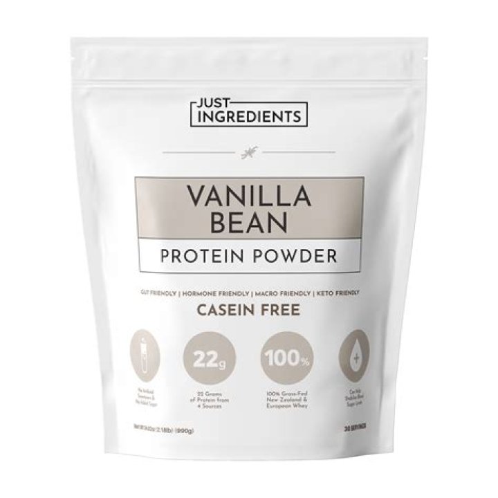 Vanilla Bean Protein Powder Just Ingredients