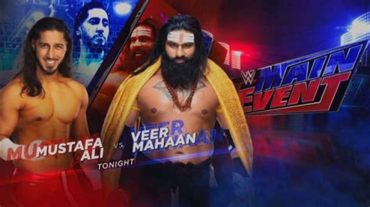 Veer Mahaan vs Mustafa Ali WWE Raw