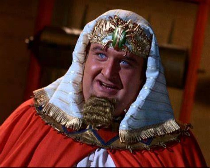 Victor Buono as King Tut in Batman vs Two Face (1969)