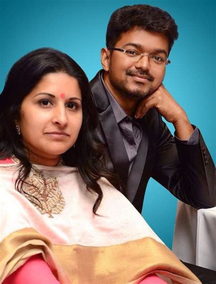 Vijay and Sangeetha celebrate their 16th wedding anniversary today!
