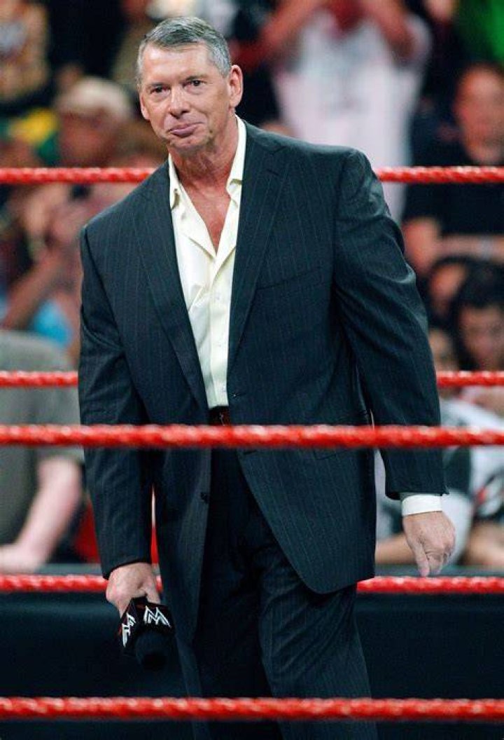 Vince McMahon he's gonna puke