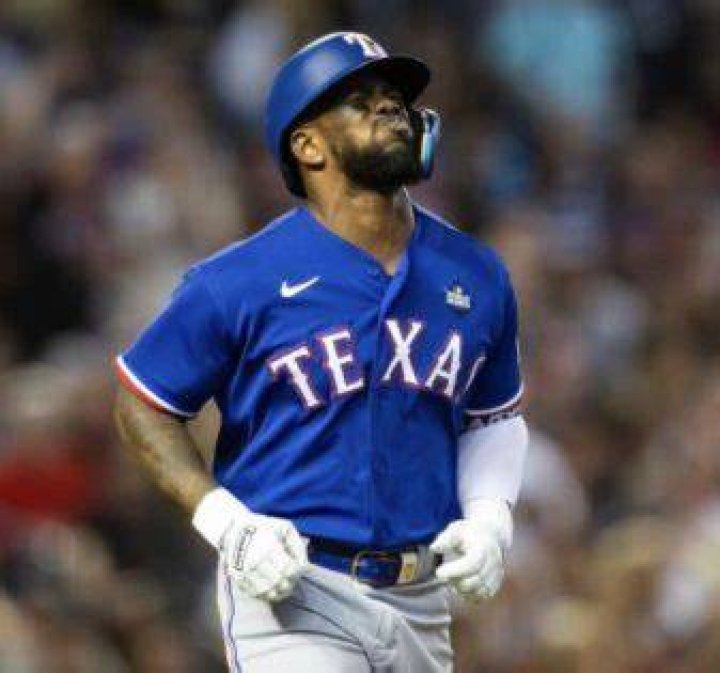 WATCH: Accused of Taking Steroids, Nothing Stopped Adolis Garcia From Hyping Up
His Teammates Before World Series Dream Became Reality