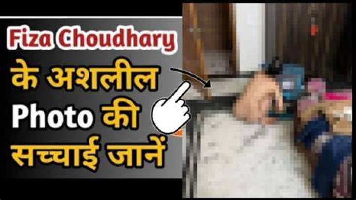 WATCH Fiza Choudhary Viral Video, Instagram Model MMS Clip Sparks