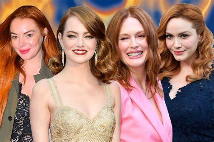 Which celebrity redheads have natural red hair?