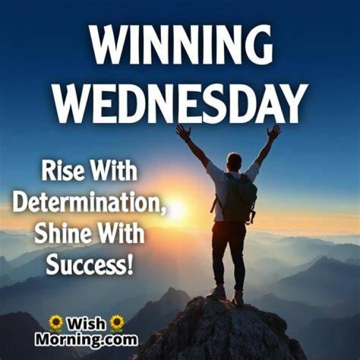 Winning Wednesday Good Morning Wednesday, Happy Wednesday Quotes