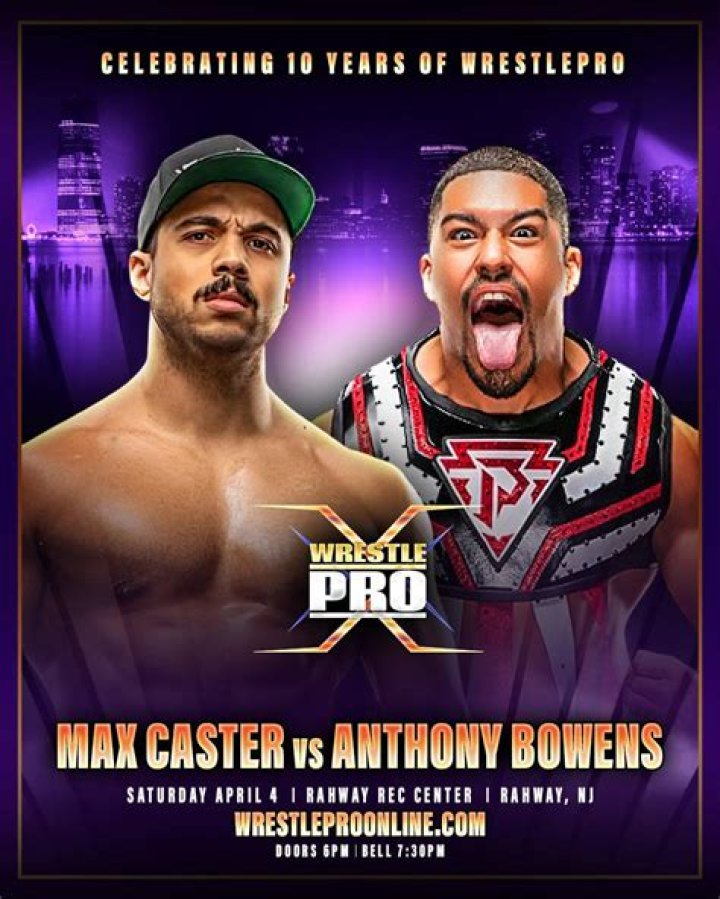 WrestlePro Champion Anthony Bowens