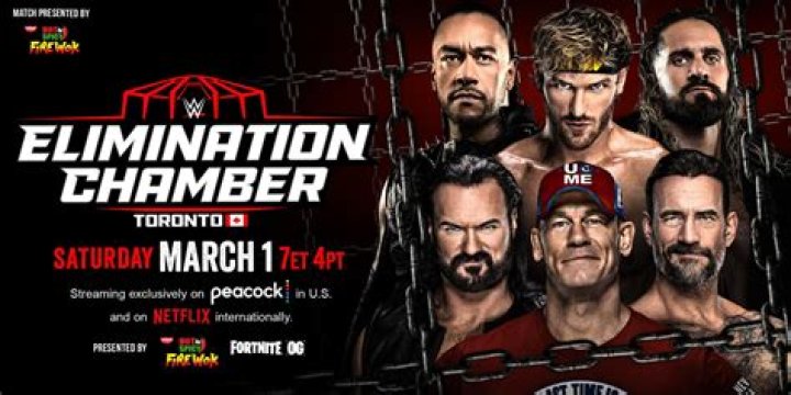 WWE Championship Elimination Chamber Match 2021 Cropped