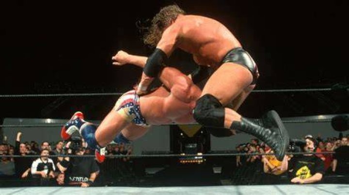WWE Legend Kurt Angle Explains How he Suffered a Concussion From A Pedigree by
Triple H