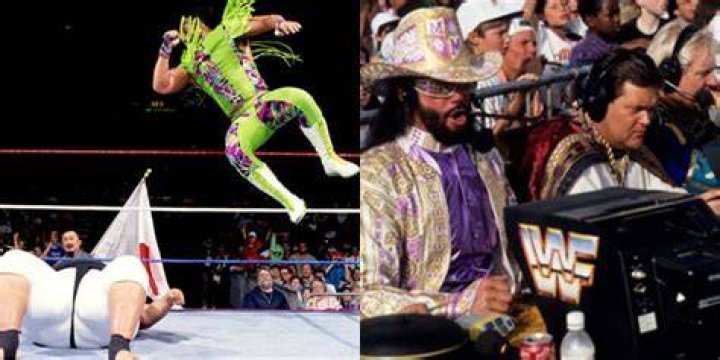 Yokozuna And Randy Savage Royal Rumble 1993 Cropped