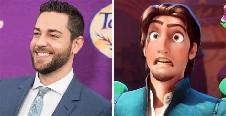 Zachary Levi as Eugene Fitzherbert / Flynn Rider in Disney Actors Sorted by Character